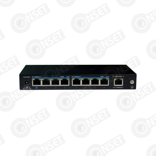 UTEPO UTP1-SW0801-TP120 Коммутатор 8-портовый неуправляемый PoE