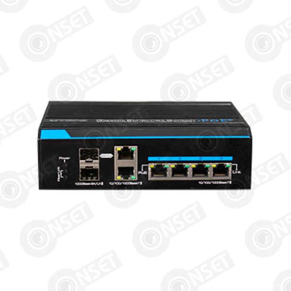 UTEPO UTP7204GE-HPOE Промышленный 4-портовый неуправляемый коммутатор Hi-PoE
