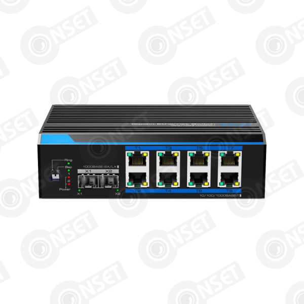 UTEPO UTP7208GE-PoE Промышленный 8-портовый неуправляемый коммутатор PoE