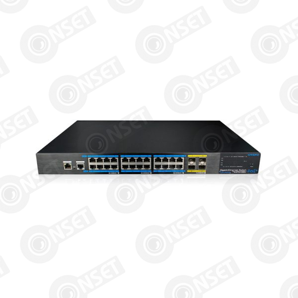 UTEPO UTP7624GE-POE-L3 Коммутатор 24-портовый управляемый L3 PoE