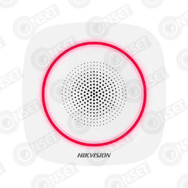 Hikvision DS-PS1-I-WE (Red Indicator) Беспроводной внутренний оповещатель