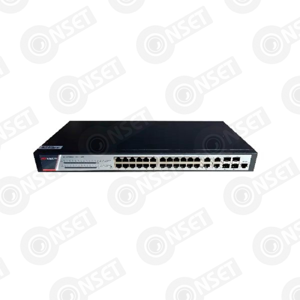 Hikvision DS-3E2528P(B) Коммутатор 24-портовый управляемый PoE