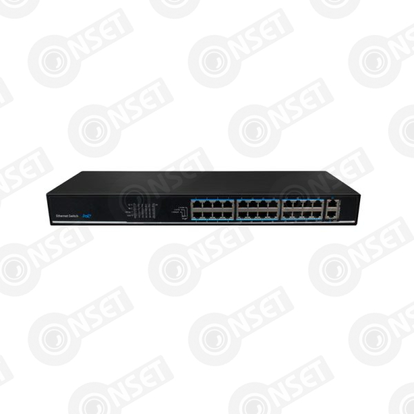 UTEPO SF26P-LM Коммутатор 24-портовый неуправляемый PoE