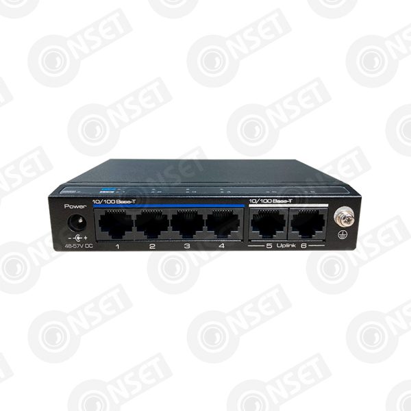 UTEPO UTP3106-PSB Коммутатор 4-портовый неуправляемый PoE