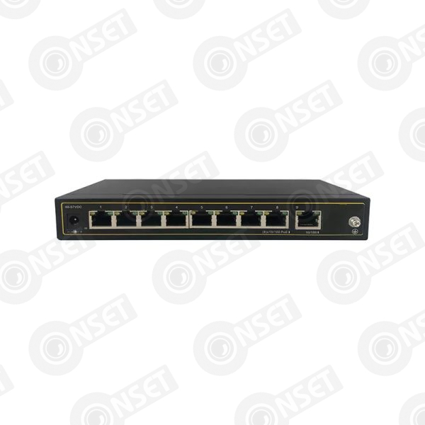 N-NET QB2082SGPE-120 Уличный 8-портовый неуправляемый PoE коммутатор