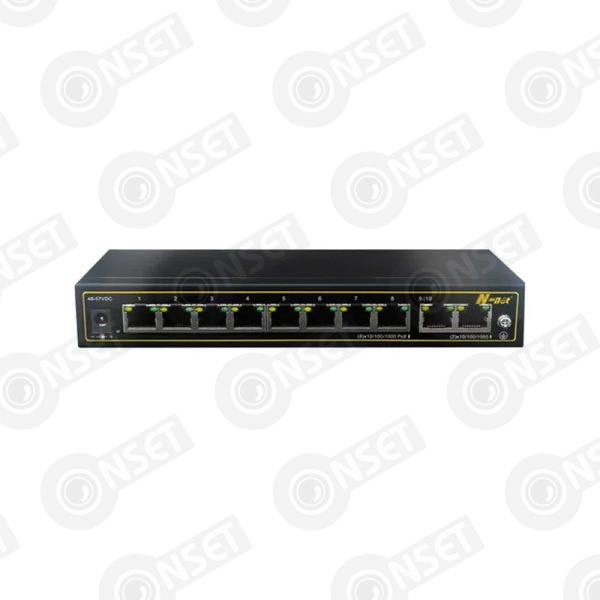 N-NET QB2082SPG-120W Уличный 8-портовый неуправляемый PoE коммутатор