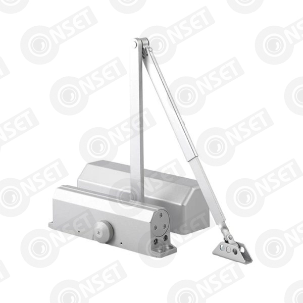HD-4000 (Silver) Доводчик со складным рычагом (25-150 кг.) морозостойкий
