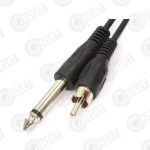 ITC T-B1.8 Аудиокабель RCA - Jack 6,3мм - 1.8 м — Аксессуары системы оповещения и музыкальной трансляции, купить в Алматы