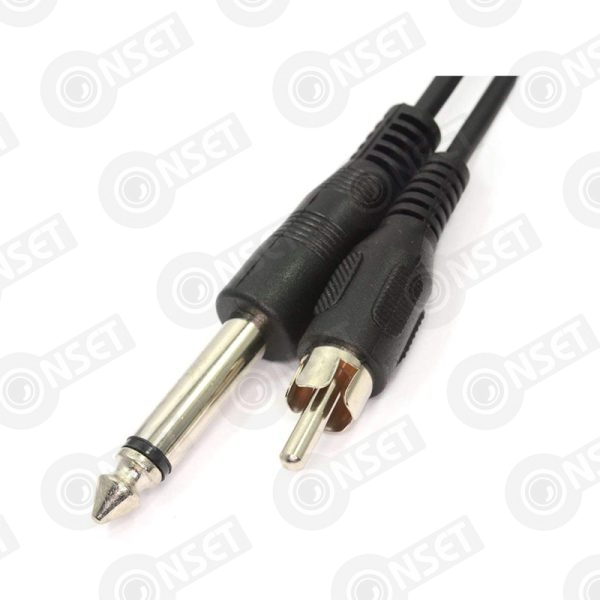 ITC T-B1.8 Аудиокабель RCA - Jack 6,3мм - 1.8 м