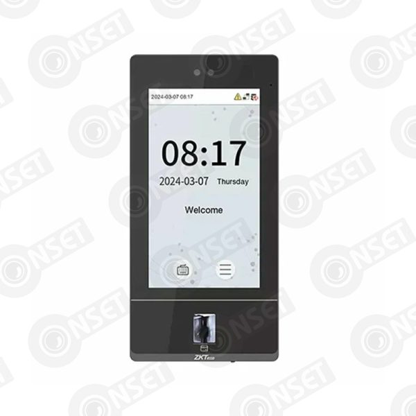 ZKTeco SenseFace 7A Биометрический терминал распознавания лиц, RFID карт (EMM), влагозащищенный