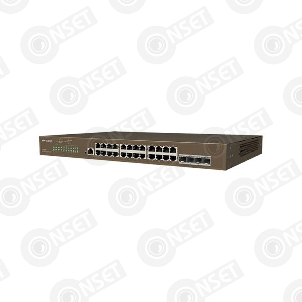 IP-Com G5328F Коммутатор 24-портовый управляемый, 4 SFP