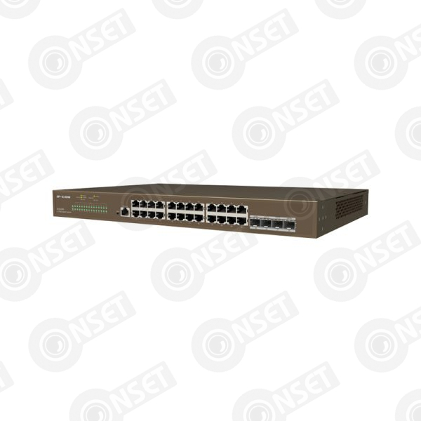 IP-Com G3328F Коммутатор 24-портовый управляемый, 4 SFP