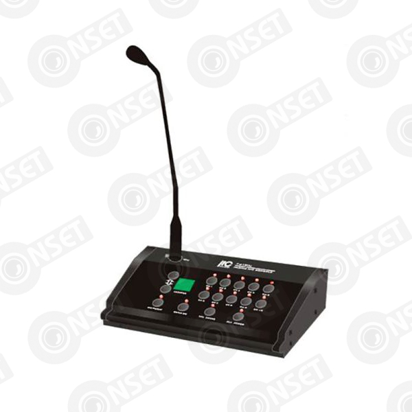 ITC T-218 Микрофонный пульт для аудиоматрицы ITC T-6600 с конденсаторным микрофоном на гибкой шее