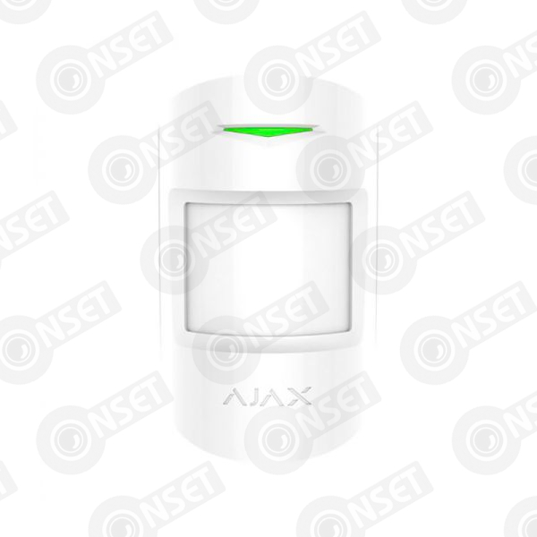 Ajax MotionProtect Plus белый Датчик движения с микроволновым сенсором и с иммунитетом к животным