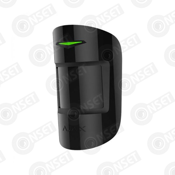 Ajax MotionProtect Plus черный Датчик движения с микроволновым сенсором и с иммунитетом к животным