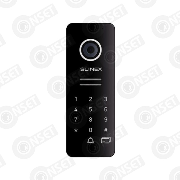 Slinex ML-30CR HD цвет черный. Вызывная панель с кодонаборником и считывателем 2,0 Мп (AHD)
