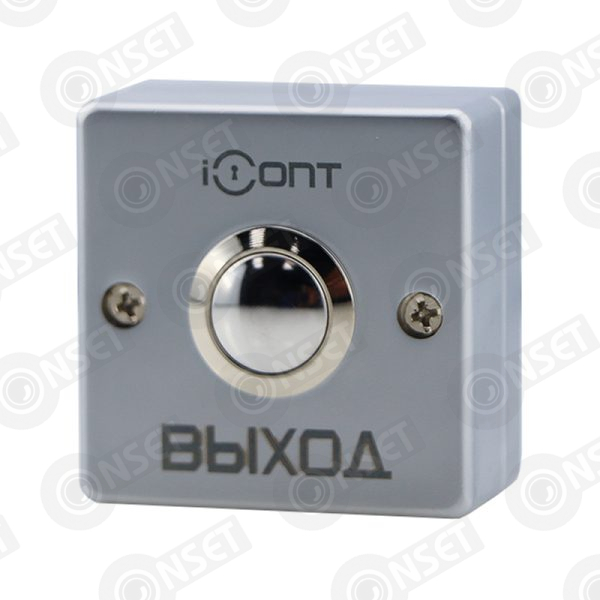 iButton-03 Кнопка выхода металлическая накладная (NO контакты)