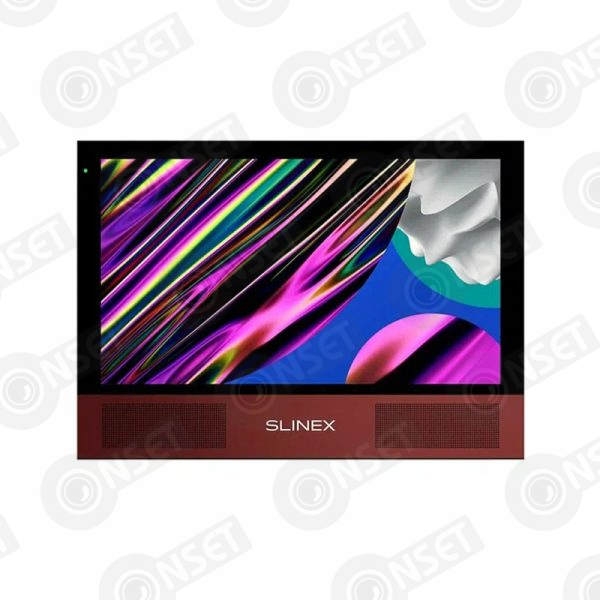 Slinex Sonik-10  цвет черный. 10" AHD Домофон с сенсорным экраном, динамиками и сменными панелями