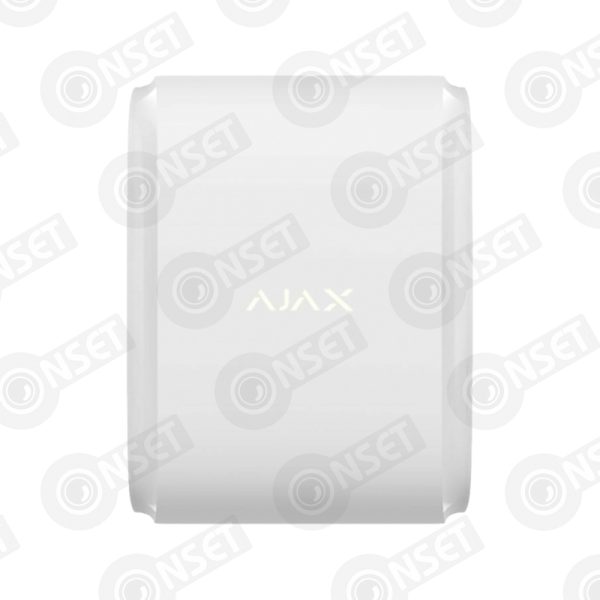 Ajax DualCurtain Outdoor белый Двунаправленный уличный датчик движения штора