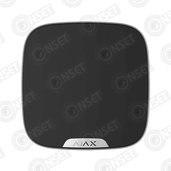 Ajax StreetSiren DoubleDeck черный Беспроводная уличная сирена с креплением для Brandplate