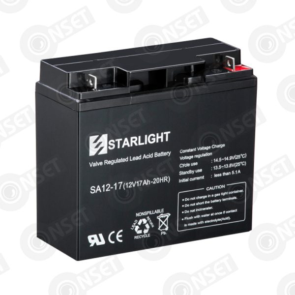 Starlight Аккумулятор 12v-17ah — Аккумуляторы, купить в Алматы