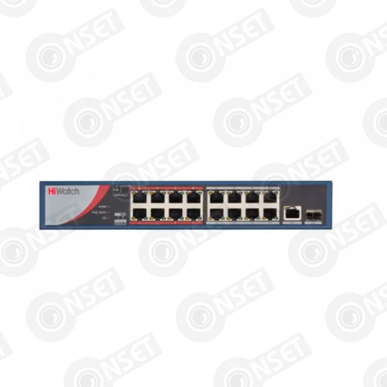 DS-S1816P(B) PoE коммутатор — Неуправляемые, купить в Алматы