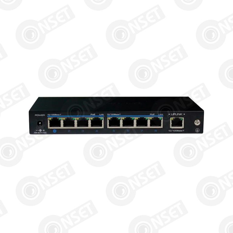UTEPO UTP1-SW0801-TP120 Коммутатор 8-портовый неуправляемый PoE — Неуправляемые, купить в Алматы