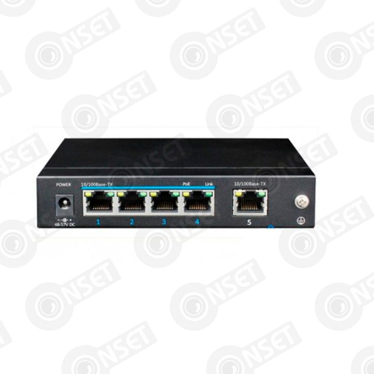 UTEPO UTP3-GSW04-TPD60 Коммутатор 4-портовый неуправляемый PoE 4К — Неуправляемые, купить в Алматы
