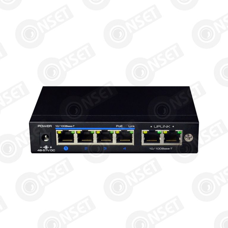 UTEPO UTP3-SW04-TP60 Коммутатор 4-портовый неуправляемый PoE — Неуправляемые, купить в Алматы