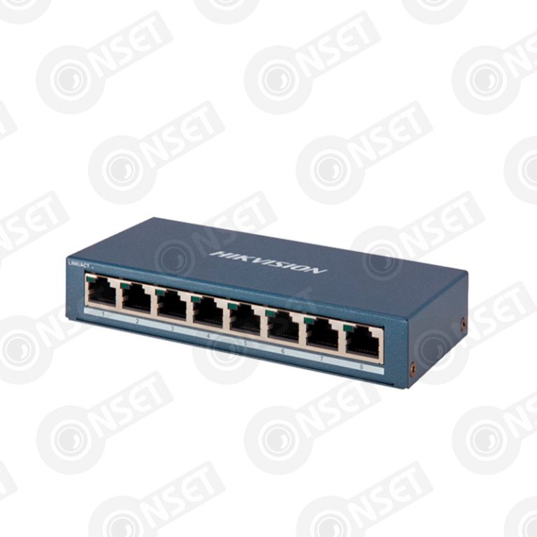 Hikvision DS-3E0508-E(B) Коммутатор 8-портовый неуправляемый SOHO — Неуправляемые, купить в Алматы