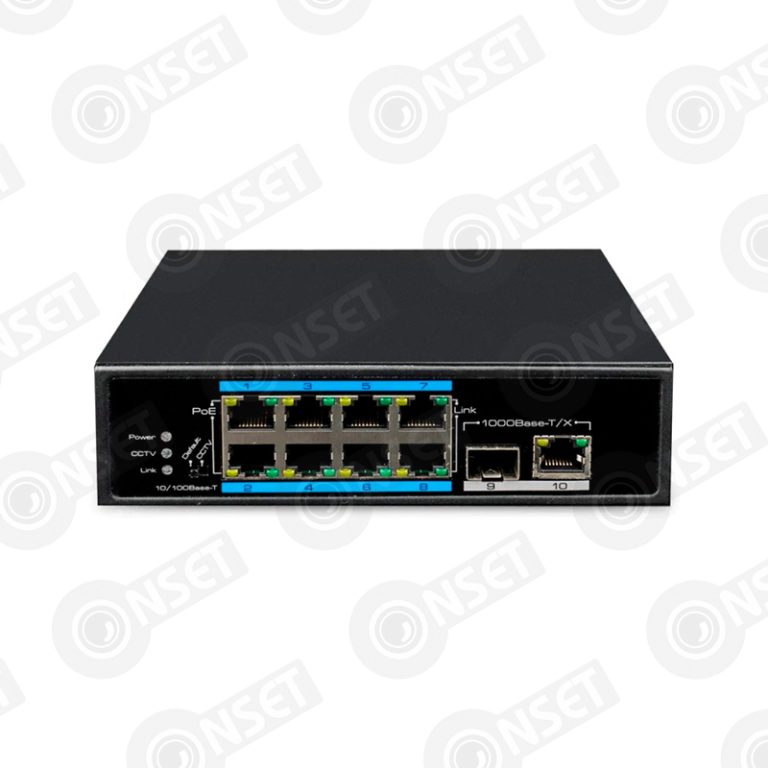 UTEPO UTP7108E-POE Промышленный 8-портовый неуправляемый коммутатор Po — Неуправляемые, купить в Алматы