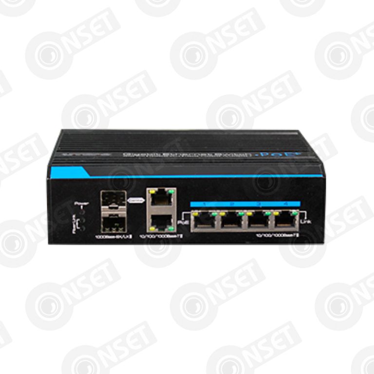 UTEPO UTP7204GE-PD Промышленный 4-портовый неуправляемый коммутатор Hi — Неуправляемые, купить в Алматы