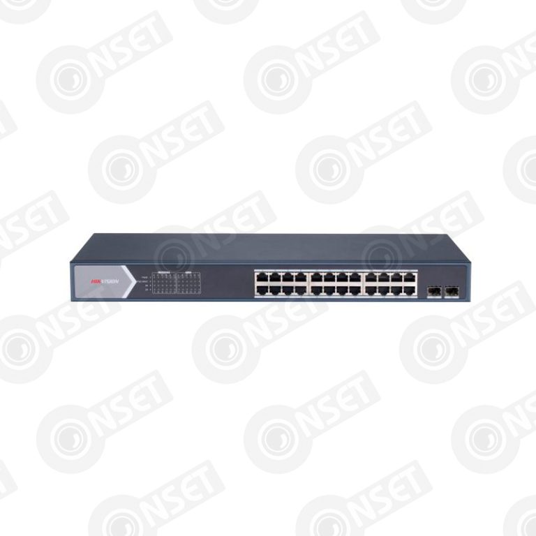 Hikvision DS-3E0526P-E/M Коммутатор 24-портовый неуправляемый PoE — Неуправляемые, купить в Алматы