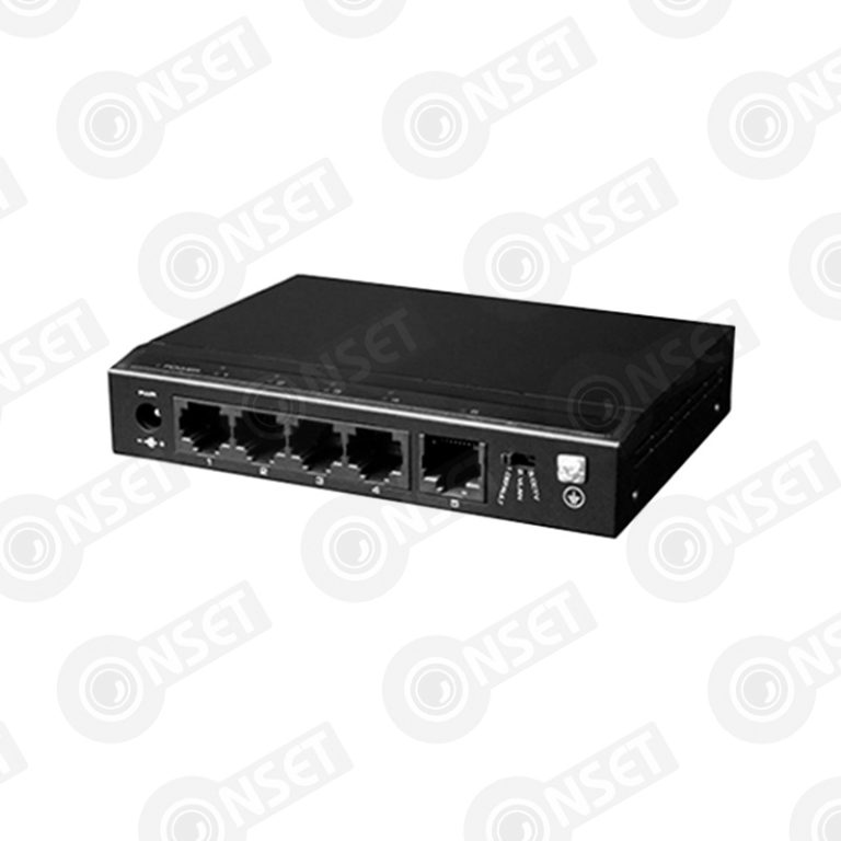 UTEPO SF5P-HM Коммутатор 5-портовый неуправляемый PoE — Неуправляемые, купить в Алматы