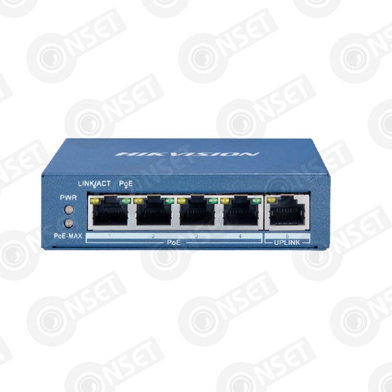 Hikvision DS-3E0505D-E Коммутатор 5-портовый неуправляемый АКЦИЯ — Неуправляемые, купить в Алматы