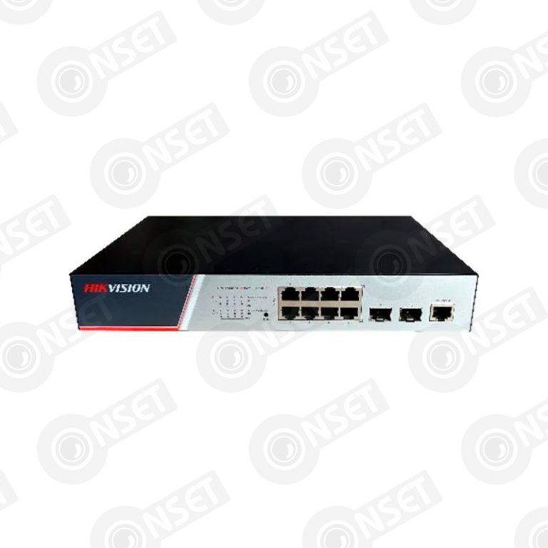 Hikvision DS-3E2510P(B) Коммутатор 8-портовый управляемый PoE — Управляемые, купить в Алматы