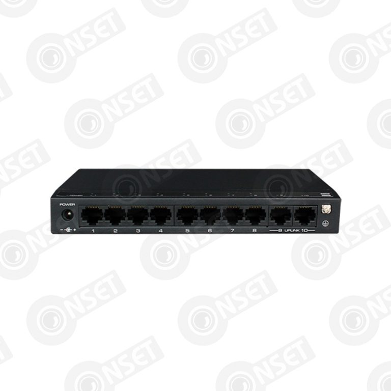 UTEPO SF10P-FHM Коммутатор 10-портовый неуправляемый PoE — Неуправляемые, купить в Алматы