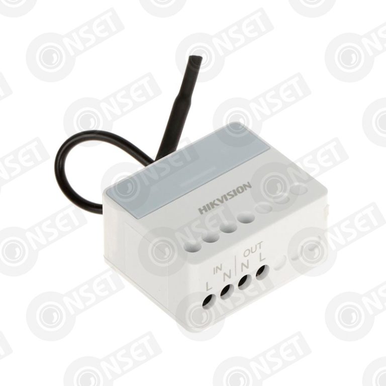 Hikvision DS-PM1-O1H-WE Силовое реле дистанционного управления (AX PRO — Беспроводная система “AX PRO”, купить в Алматы