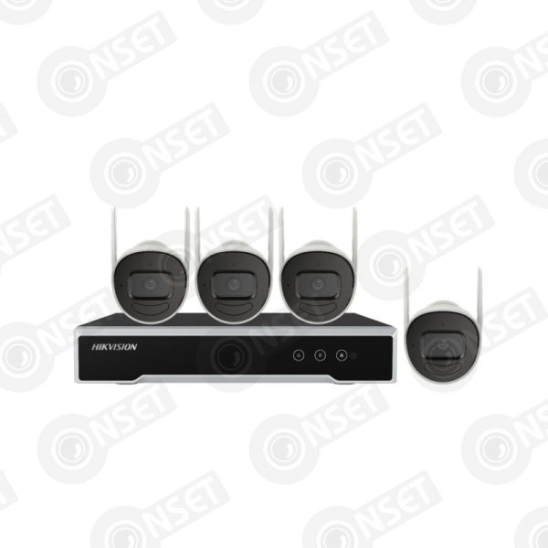 Hikvision NK42W0H Wi-Fi комплект видеонаблюдения ( 4 Видеокамеры IP+ В — Комплекты видеонаблюдения, купить в Алматы