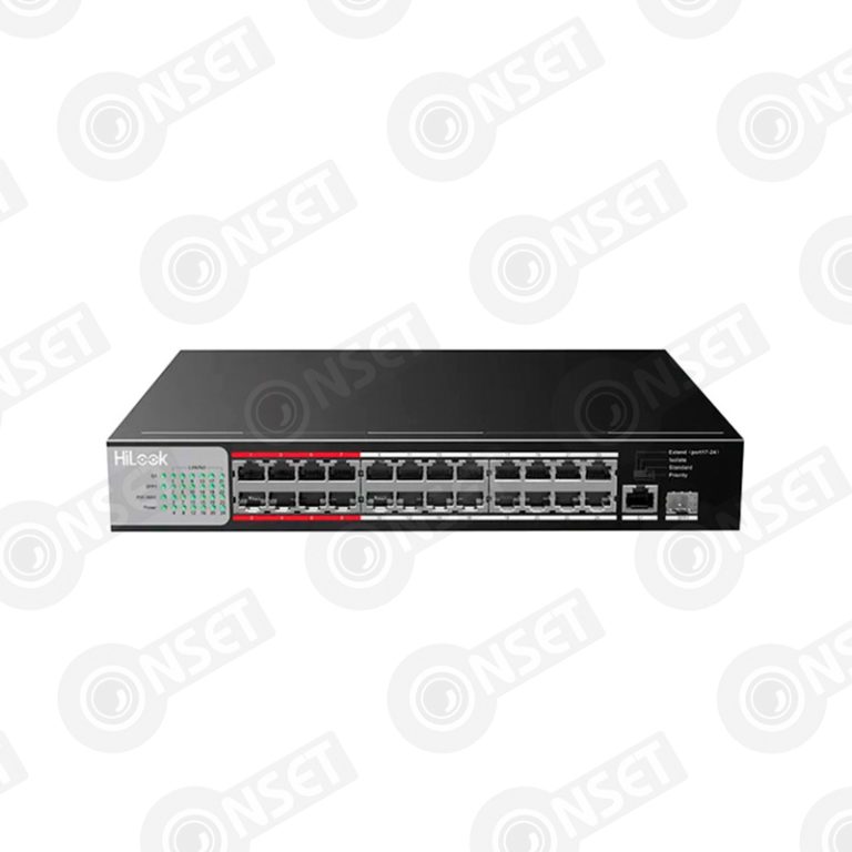 HiLook NS-0326P-230(B) Коммутатор 24-портовый неуправляемый PoE — Неуправляемые, купить в Алматы