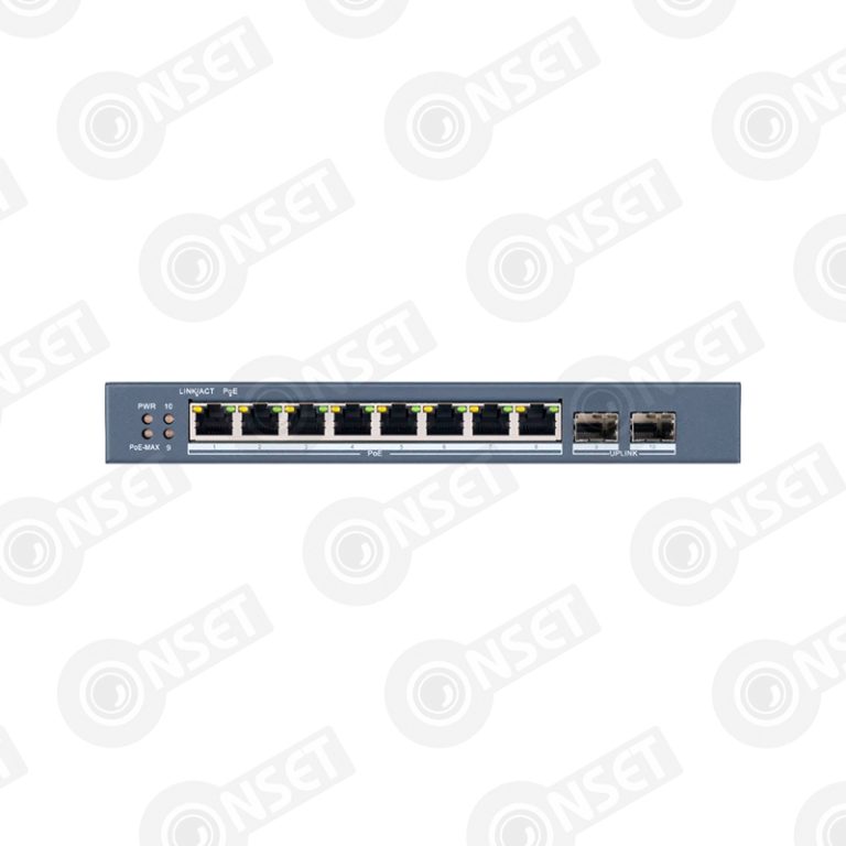 Hikvision DS-3E1510P-SI Коммутатор 8-портовый PoE, управление через Hi — Управляемые, купить в Алматы
