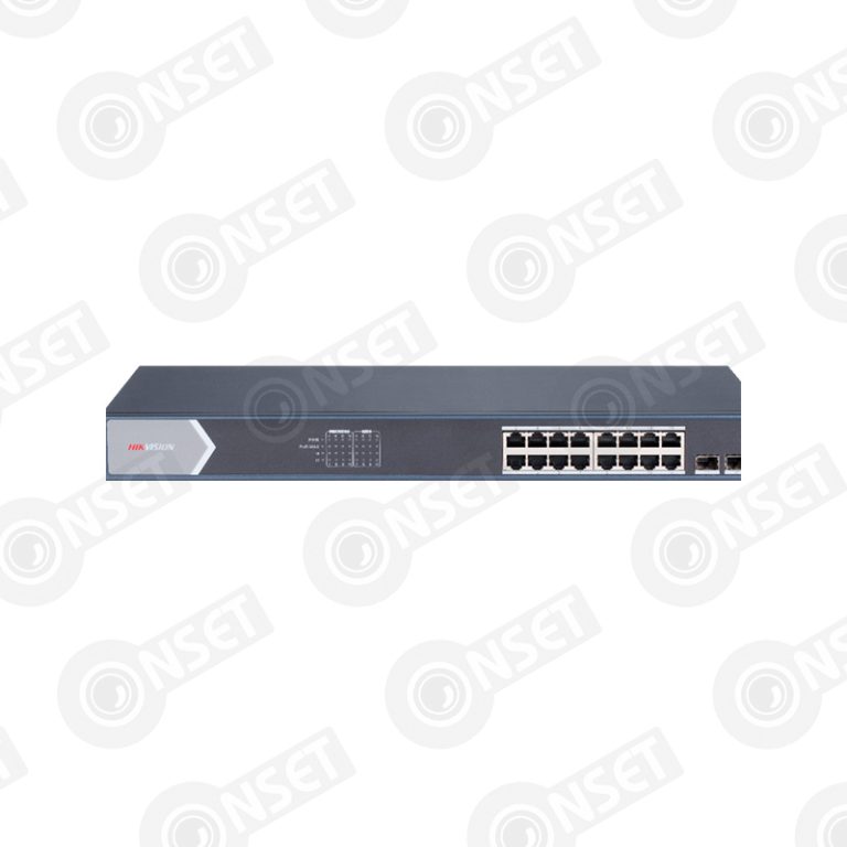 Hikvision DS-3E1518P-SI Коммутатор 16-портовый PoE, управление через H — Управляемые, купить в Алматы