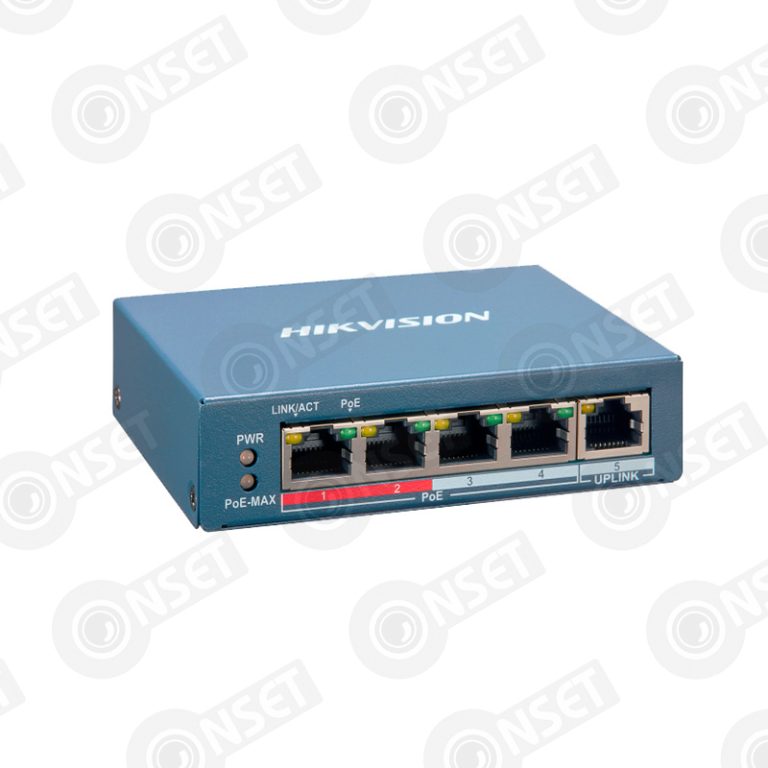 Hikvision DS-3E1105P-EI Коммутатор 4-портовый PoE — Управляемые, купить в Алматы