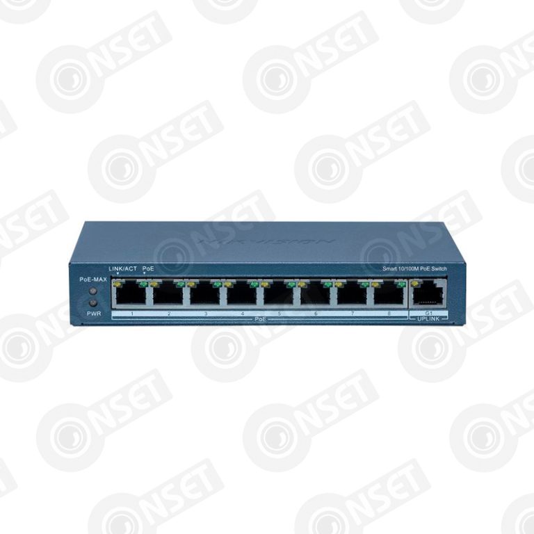 Hikvision DS-3E1309P-EI (B) Коммутатор 8-портовый PoE, управление чере — Управляемые, купить в Алматы