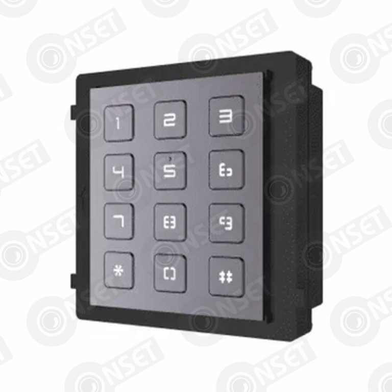 Hikvision DS-KD-KP/S Модуль клавиатуры с подсветкой (нержавеющая сталь — Вызывные панели, купить в Алматы