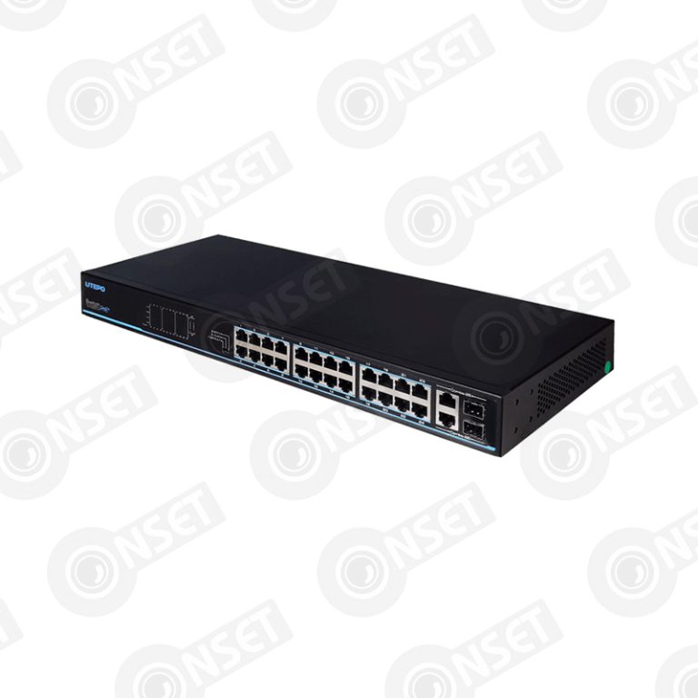 UTEPO UTP3226TS-PSB Коммутатор 24-портовый неуправляемый PoE — Неуправляемые, купить в Алматы