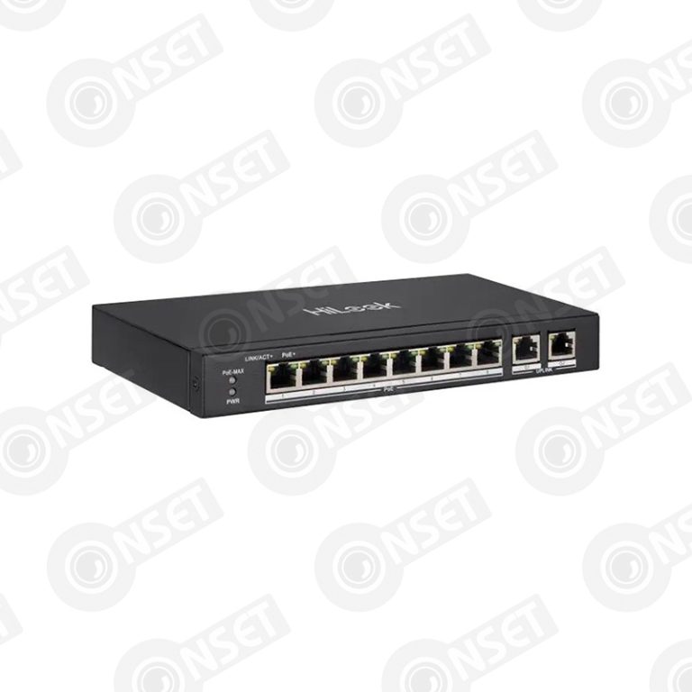 HiLook NS-0310P-60 Коммутатор 8-портовый неуправляемый PoE — Неуправляемые, купить в Алматы