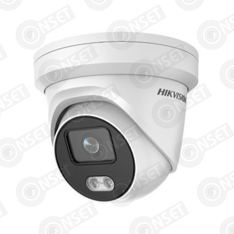 Hikvision DS-2CD2327G2-L(4 mm) ColorVu IP купольная видеокамера, 2МП — IP купольные видеокамеры, купить в Алматы