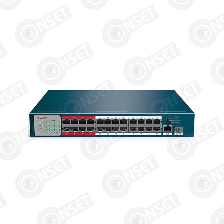 DS-S2624P(В) PoE коммутатор — Неуправляемые, купить в Алматы
