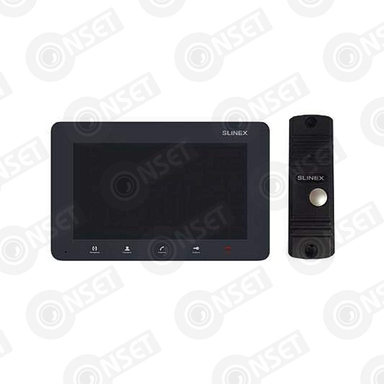 Slinex KIT SM-07MHD цвет графит + ML-16HD цвет черный. Комплект домофо — Комплекты, купить в Алматы